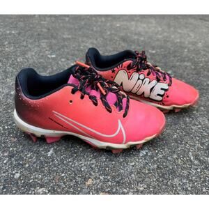 Nike HyperDiamond Fast Flex Youth Girls Softball Cleats Size 2.5Y FZ8655-600